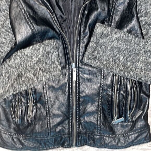 J2 faux leather jacket XS - Picture 3 of 5
